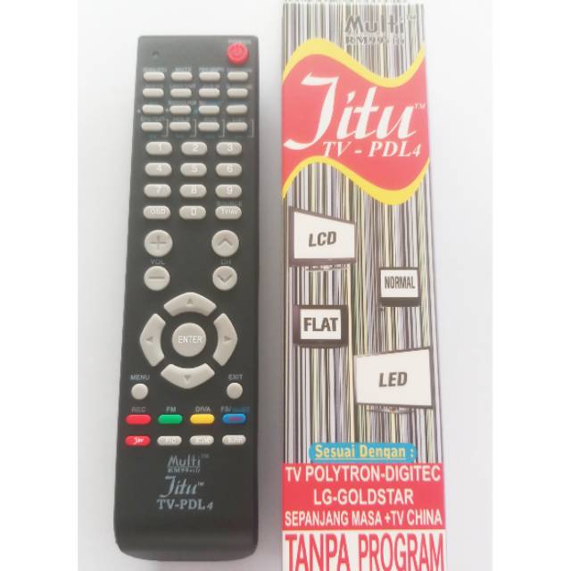 Remot Multi Tv Led Jitu Pdl4