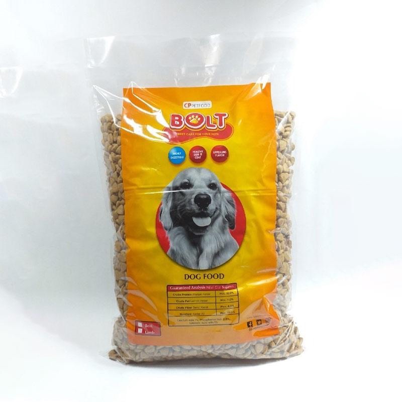 Bolt Dog food 1kg Makanan Anjing Dogfood 1 kg 1000gr