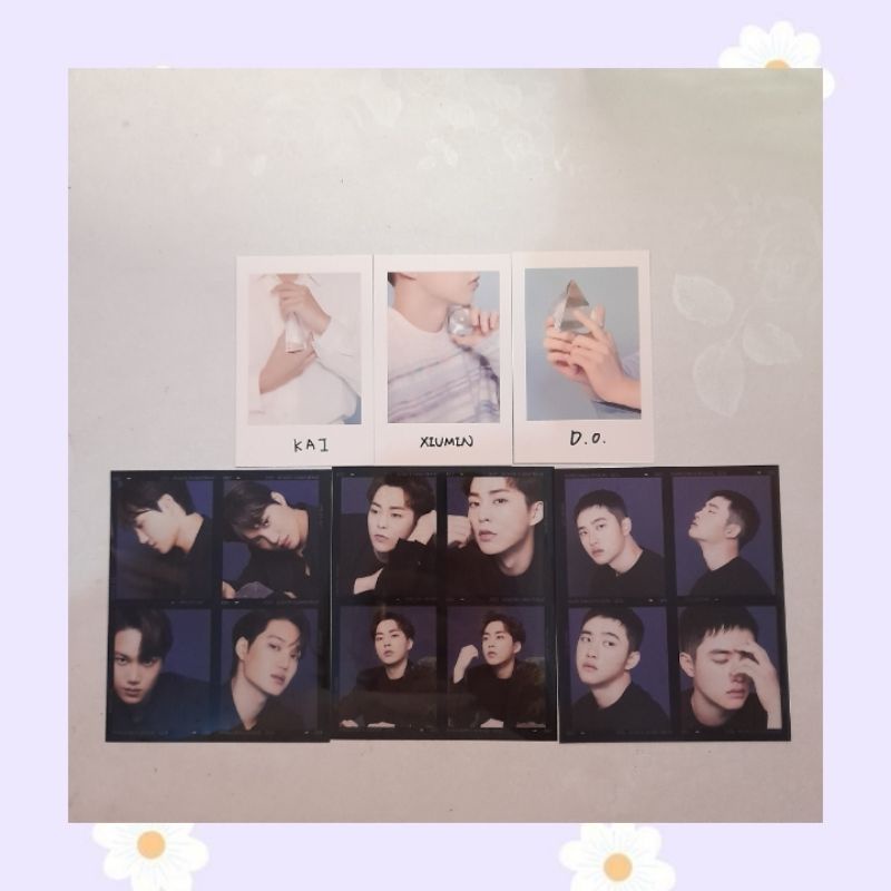 [READY STOCK] EXO polaroid photo filem season greetings 2022 sg22 kai xiumin D.o