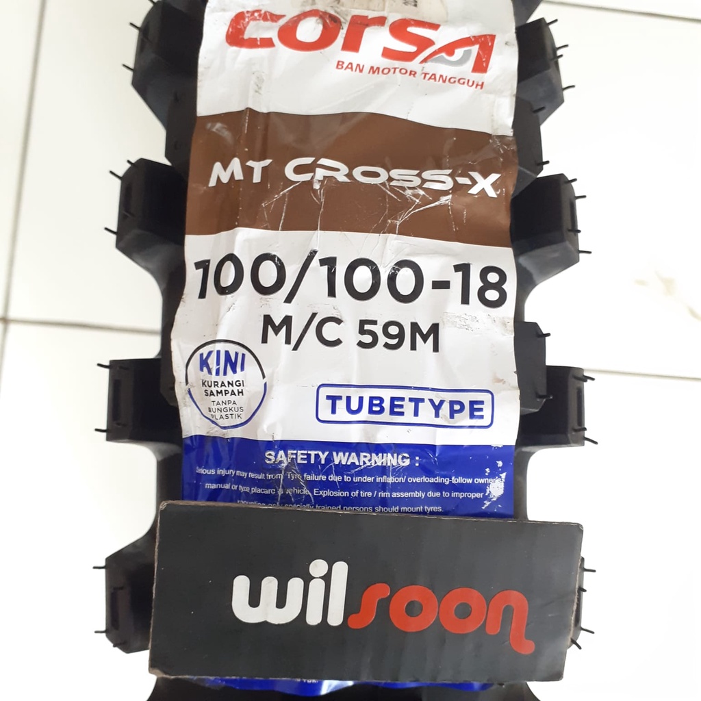 Ban Luar / Ban Motor Trail Corsa MT Cross X 100/100-18