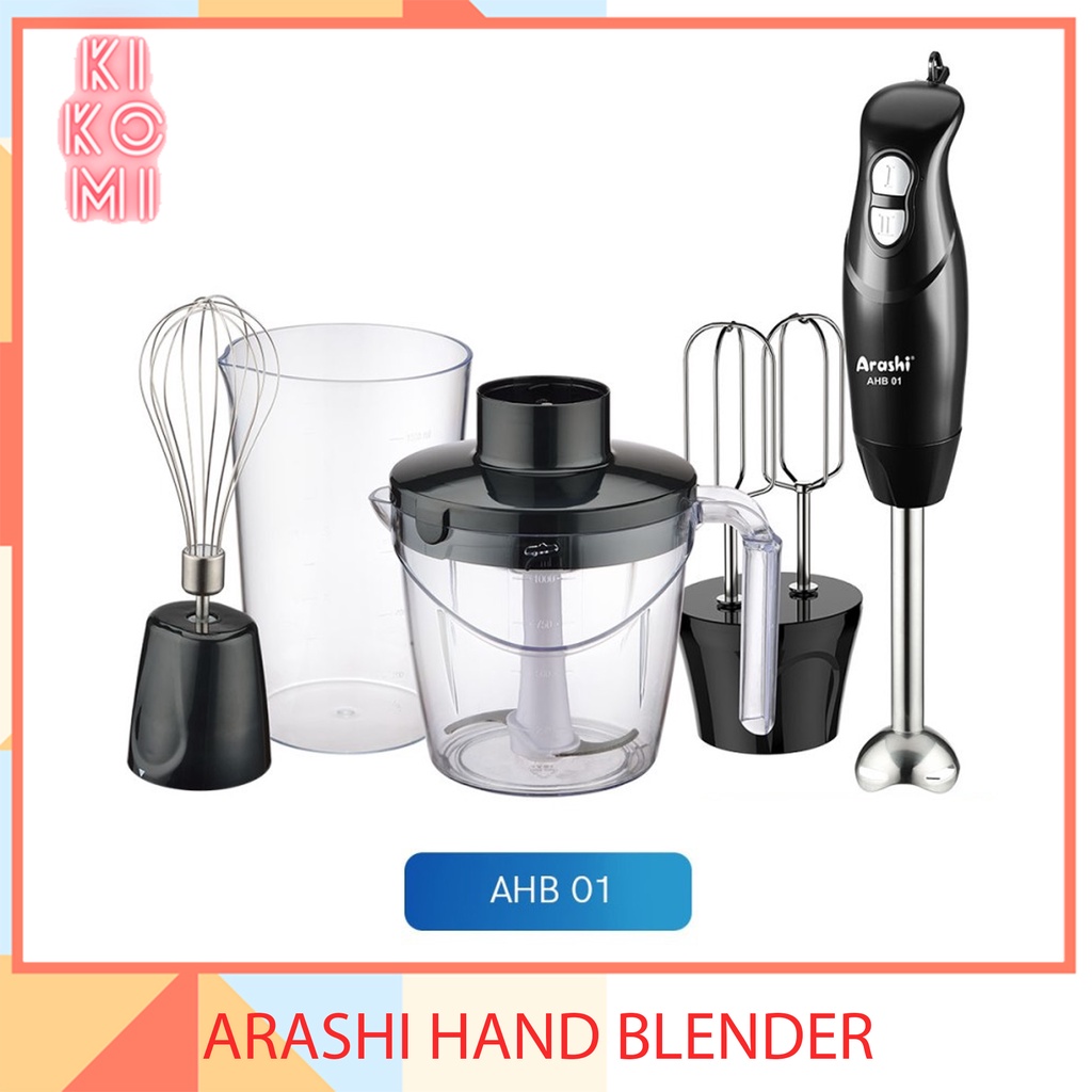 Jual Hand Blender ARASHI AHB 01 Blender Tangan 5 Fungsi KK Shopee