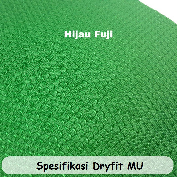 Bahan Kain Kaos Baju Dryfit Dry Fit Mtiis MU Olahraga Jersey Bola Basket Sepakbola Futsal