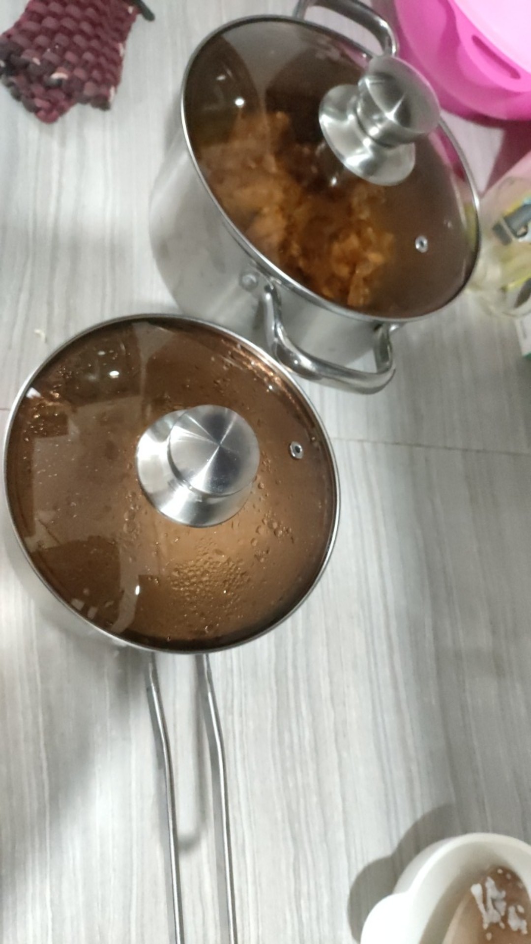 Es Set Panci Masak Stainless Steel Satu Set Isi Tiga Wajan Panci Murah Tahan Lama Set Alat Masak