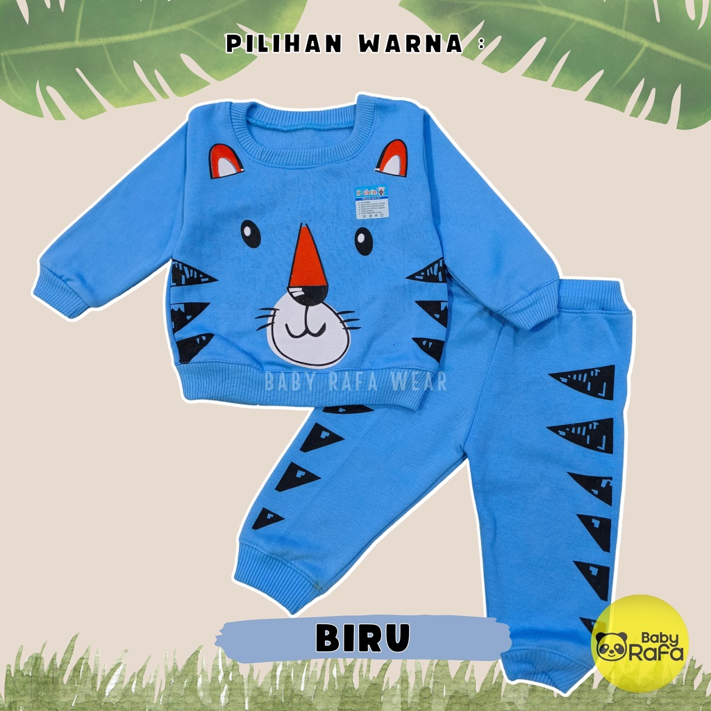 Setelan Jaket Bayi Anak 3 - 18 Bulan, Setelan Sweater Anak TIGER, Sweater Bayi HB Collection