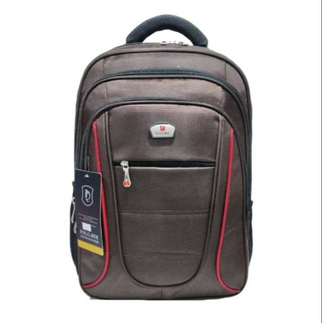 Tas Ransel Kerja Laptop Polo Ace jumbo 20 inchi 9088 coffe