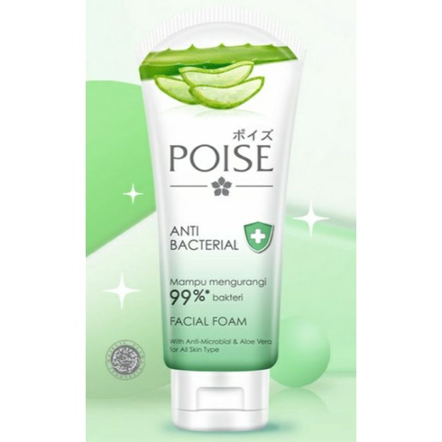 Poise Anti Bacterial Facial Foam 100gr