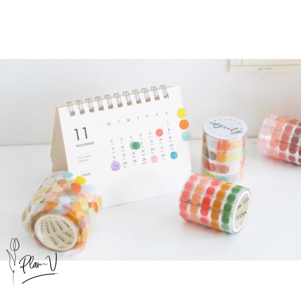 

《PLAN-V》STICKER DOT ROLLS | STICKER POLKADOT