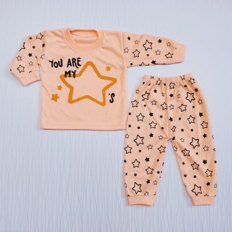 Piyama Anak / Baju Tidur Anak / Setelan Panjang / Baju Bayi / Baju Anak Murah / Baby Alicia