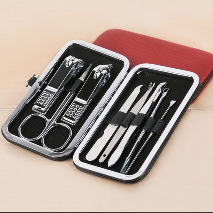 8 piece gunting kuku set alat kuku meni pedi murah fl7