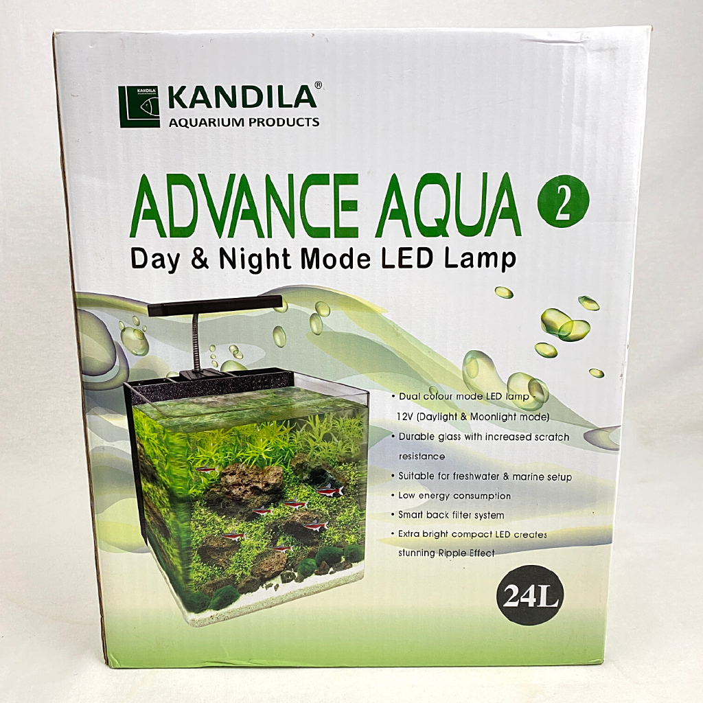 

KANDILA Akuarium Set Ikan Tawar Advance AQUA 24L