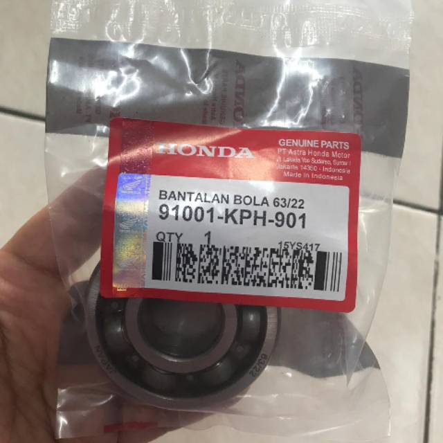 Bearing bantalan bola kruk as 63/22 91001 KPH 901