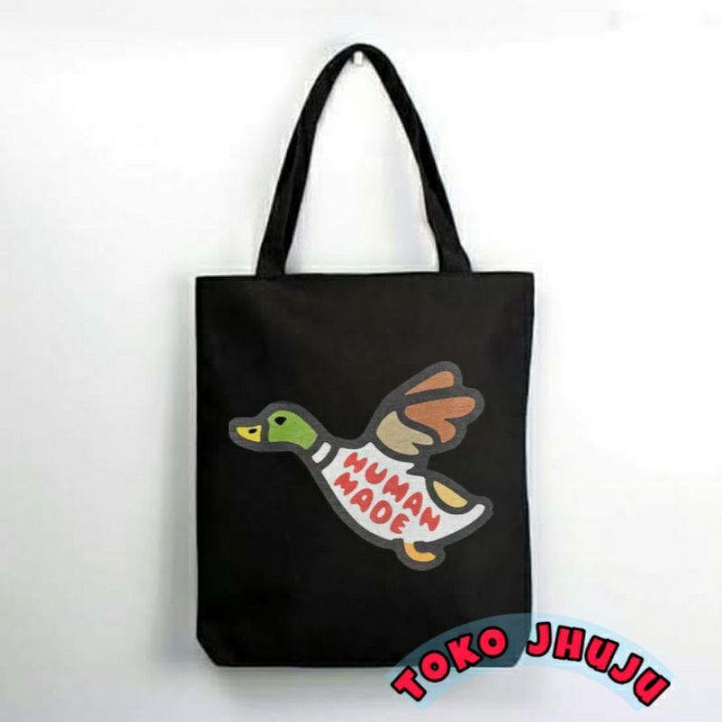 Totebag Treasure Asahi Dry alls duck tee print dtf // tas sleting kpop