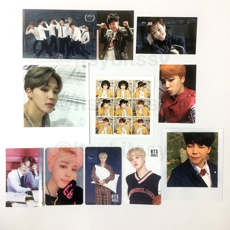 BTS Jimin Official Album Photocard - Wings YF Young Forever PC