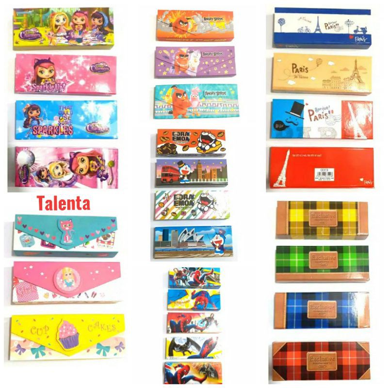 Pencil Case/Kotak Tempat Pensil Magnet Kiky