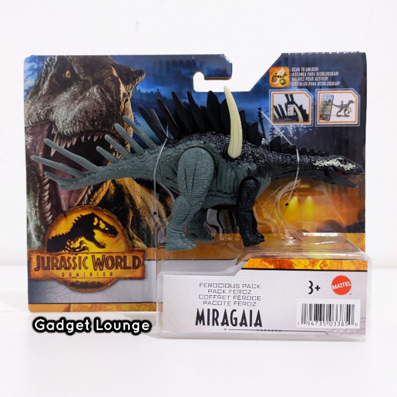 Mattel Jurassic World Dominion Ferocious Pack Dinosaurus Figure : Miragaia
