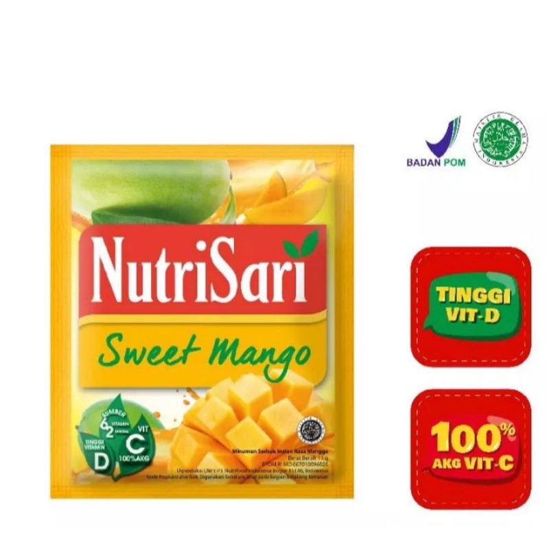 

NUTRISARI ( 11gr x 10pc )