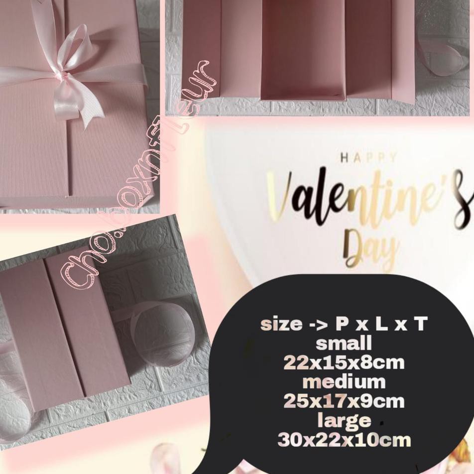 

IKD [EDISI VALENTINE/TYPE003] KOTAK KADO/GIFT BOX/SOUVENIR/KOTAK HADIAH SIMPLE EXCLUSIVE/HAMPERS S14
