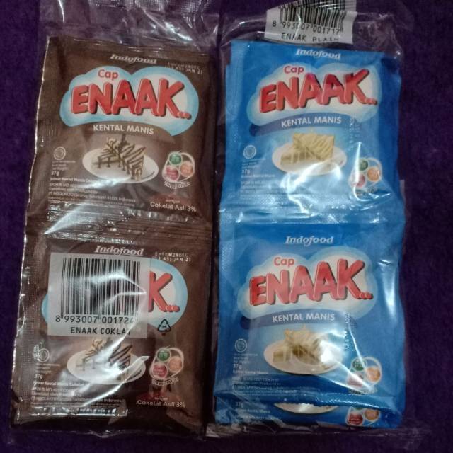 

Susu enak saset 1 renceng