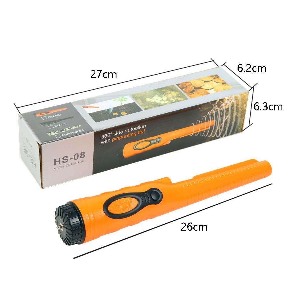 Solighter Detektor Logam Pinpointer Handheld Profesional Anti Air Untuk Keamanan