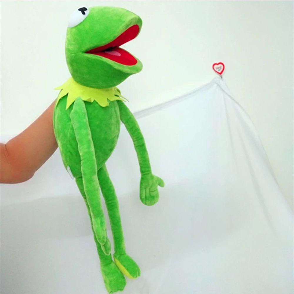 NEEDWAY Mainan Mewah Kodok Hadiah Ulang Tahun Wayang Tangan Lembut Sesame-Street16 /40 /60CM The Muppet Show