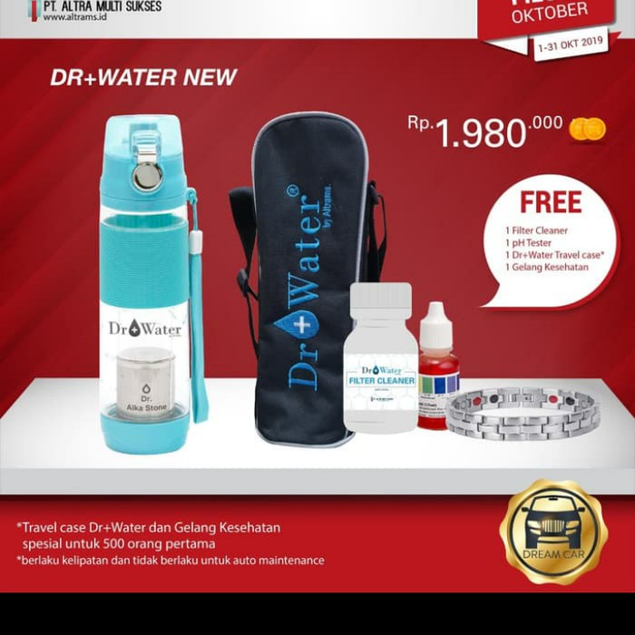 PROMO DR WATER BOTOL MINUM KESEHATAN