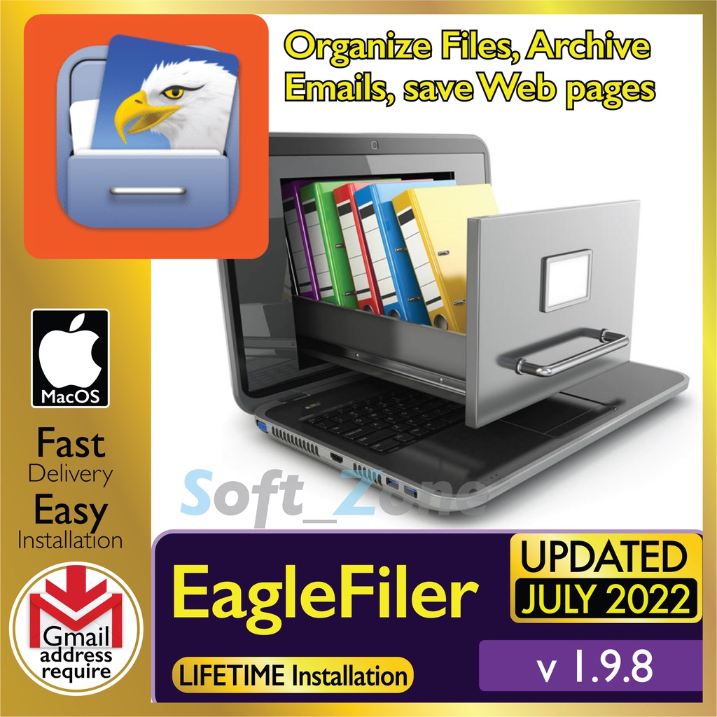 

EglFlr 1.9.8 - Orgnz Fls, Archv Emls, sv Wbpgs [mcOSX Mntry (Intl/M1) Spprt] - Dgtl Dwnld