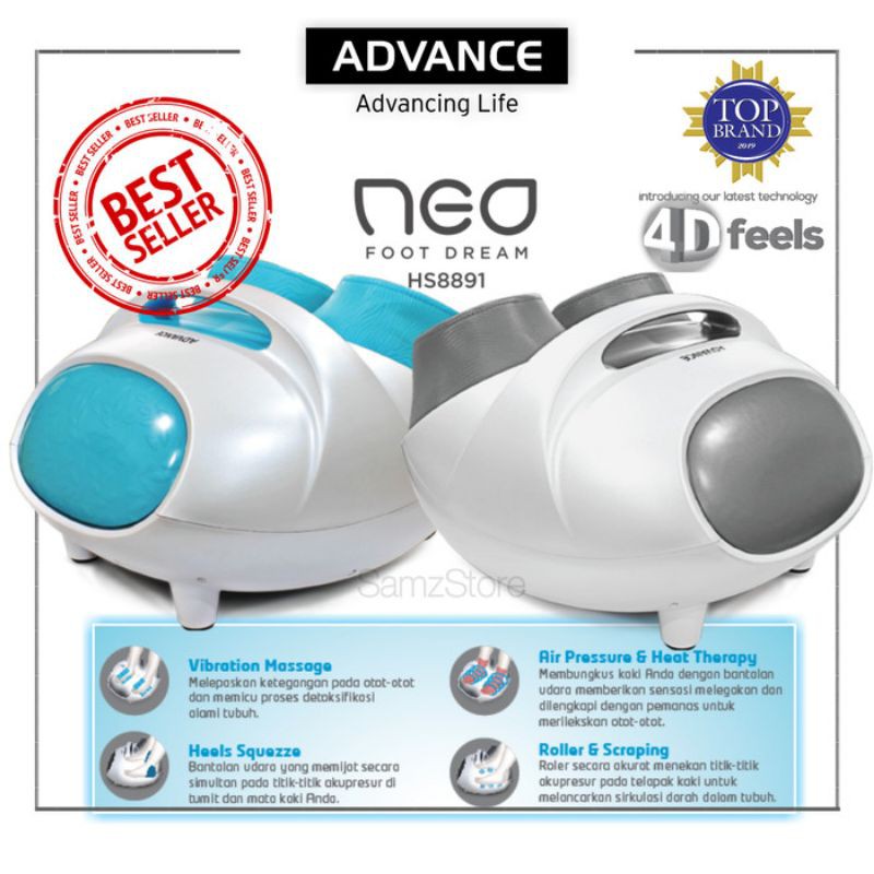 Alat Pijat dan Refleksi Telapak Kaki