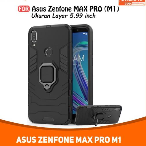 Diskon ☋ Case Hardcase Robot Iron Man Kickstand Magnetic Ring For Asus Zenfone Max Pro M1 ( ZB602KL