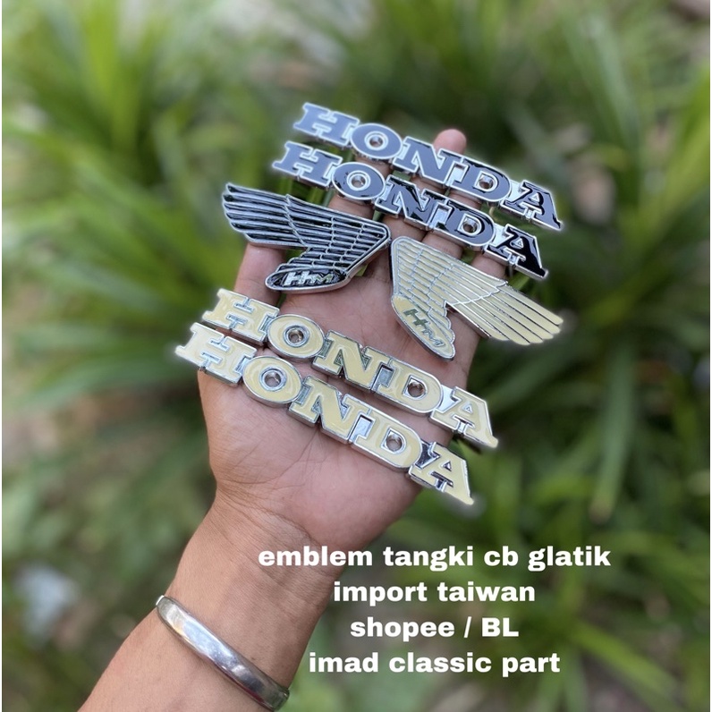 Emblem tangki Cb glatik import Taiwan cb100 cb125 glatik
