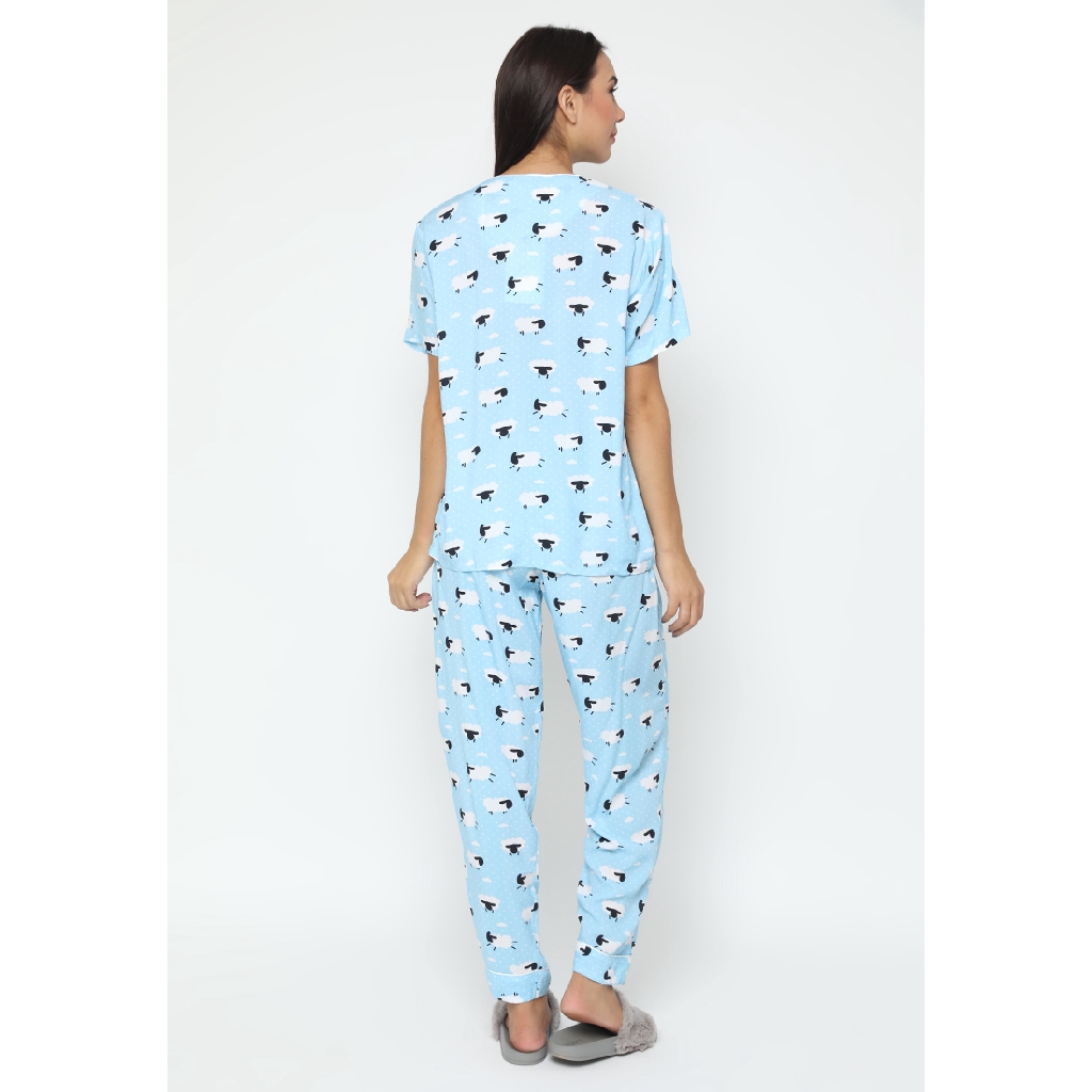 Just Baju Tidur Piyama Sheep Long Pants