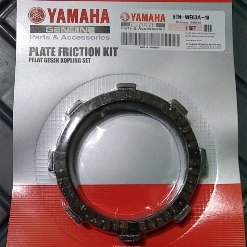 Plat kopling/kampas kopling Jupiter z,Vega r,Vega r new,fizr,force 1