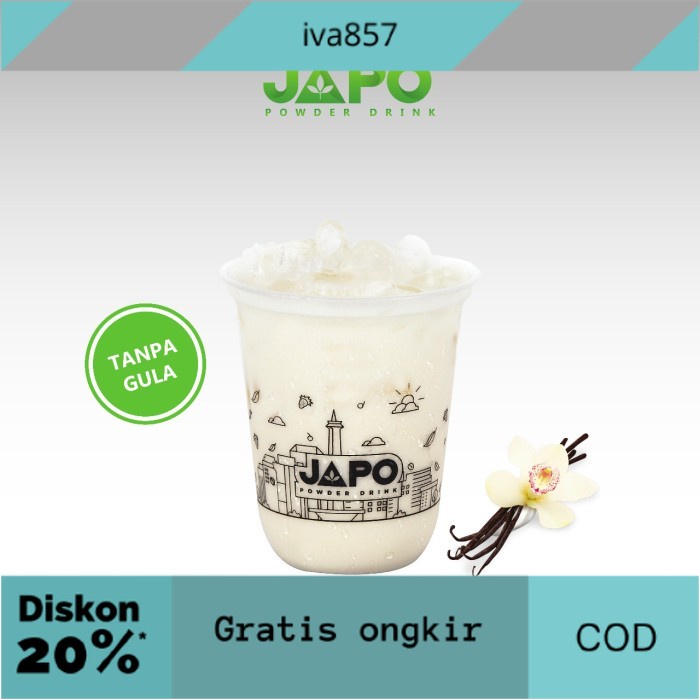 

PROMO Bubuk Minuman - Vanila Original Plain GRATIS ONGKIR