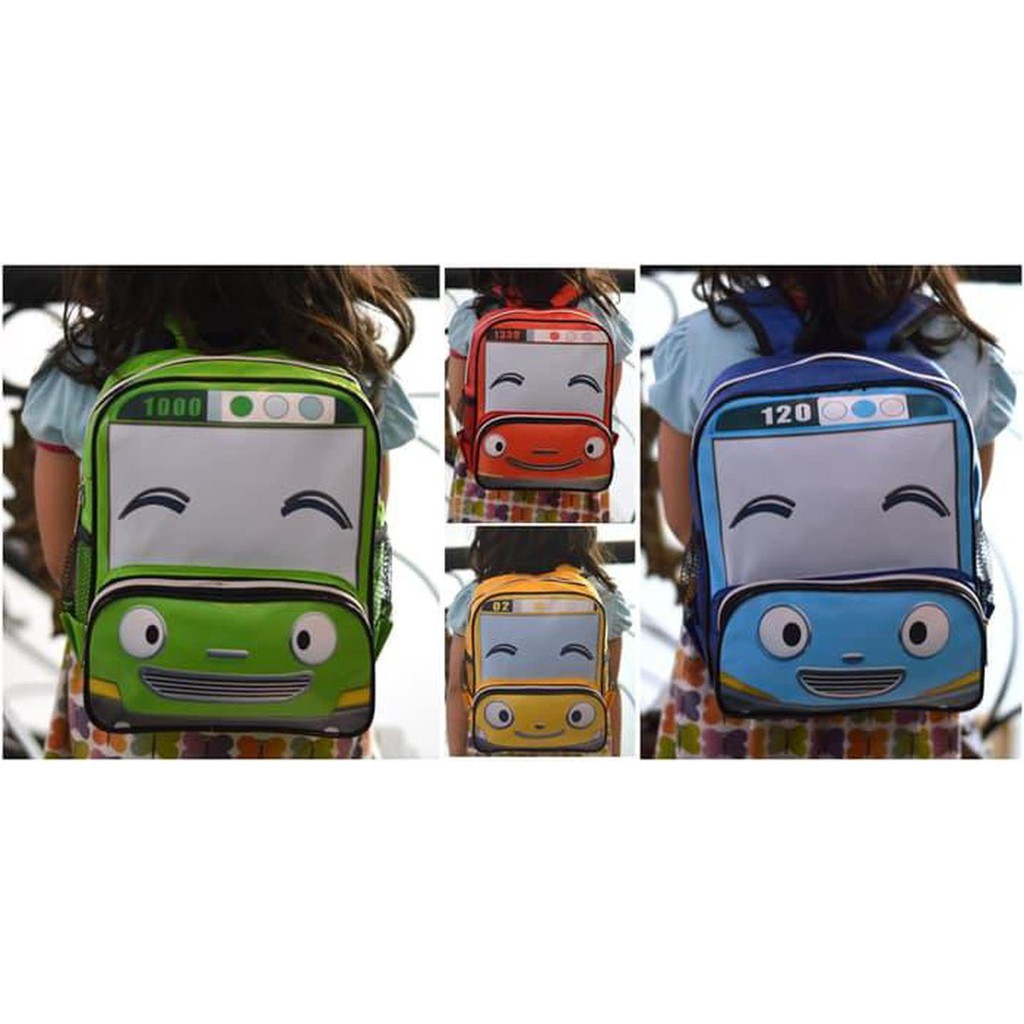 PROMO  Tas Ransel Anak karakter Tayo sekolah playgroup tk souvenir kado ultah