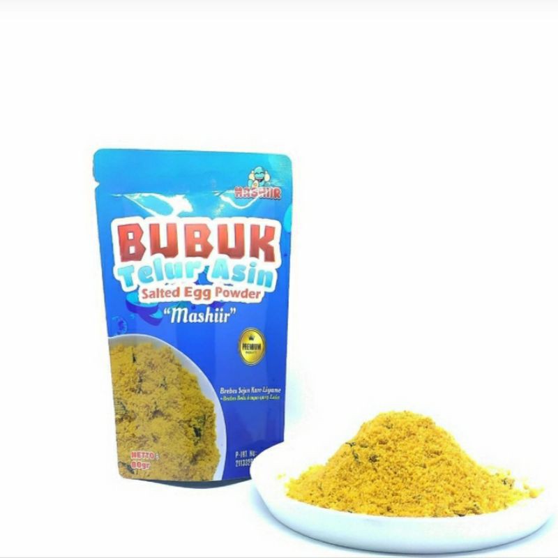 

bubuk telur asin