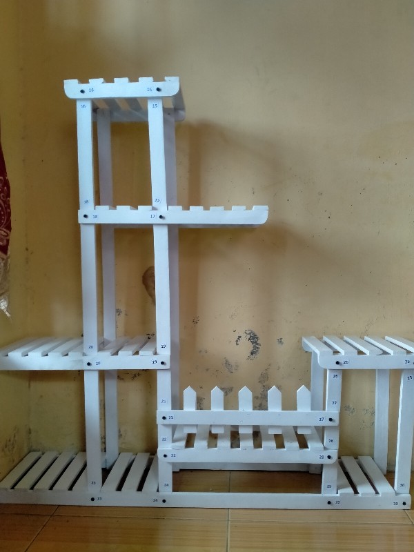 Rak Bunga Kayu Murah Kokoh!!!free Packing Dus!!!kena 3kg!!!bisa Kirim Indonesia Raya