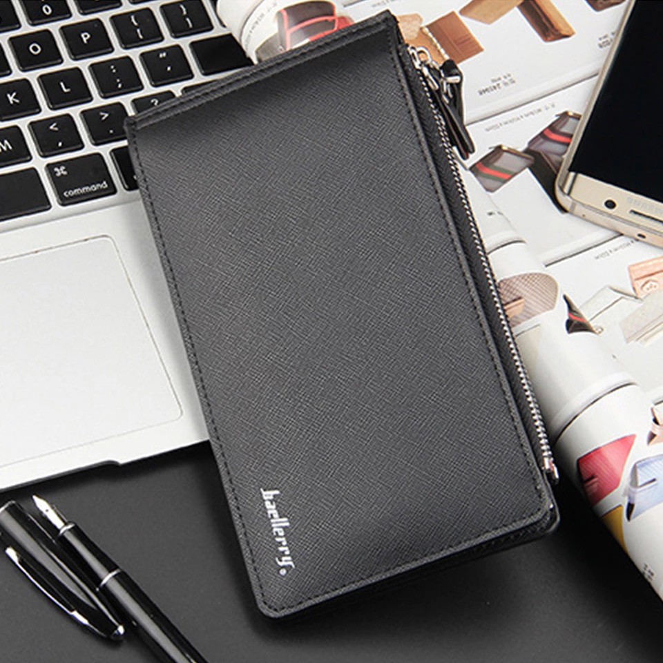 DOMPET KULIT BAElLERRY BANYAK SLOT KARTU ORIGINAL IMPORT (Terlaris Kualitas Terbaik)