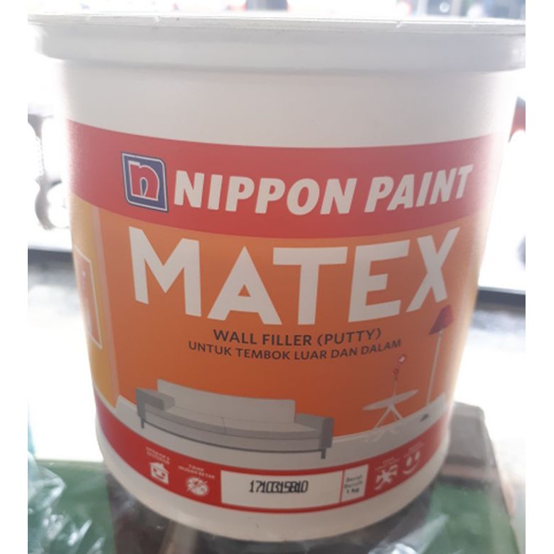 [READY] Plamir Tembok Matex / Dempul Matex Nippon Paint BERKUALITAS