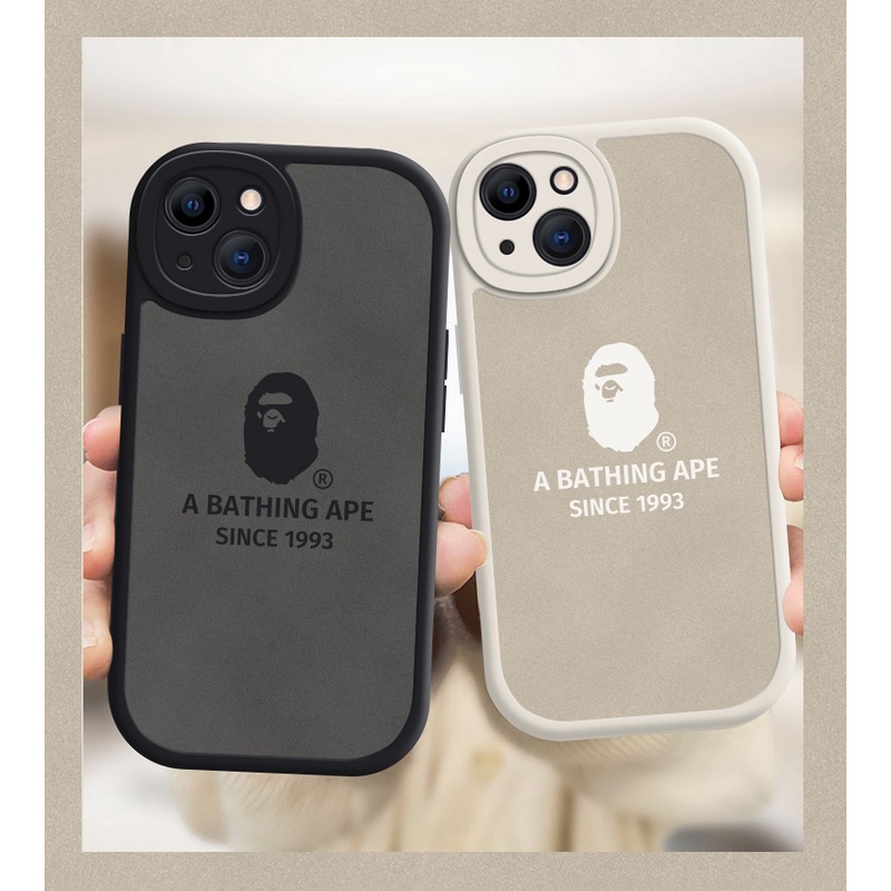 Soft Case Desain BAPE Untuk iPhone 6 7 8 Plus X XR Xs 11 Pro Max 14 / 13 / 12 / 11 Pro Max