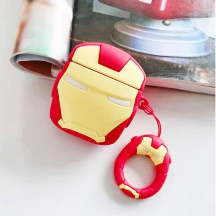 AIRPOD AIRPODS CASE CASING AIRPODS AIRPOD 1 2 INPODS 12 IRONMAN