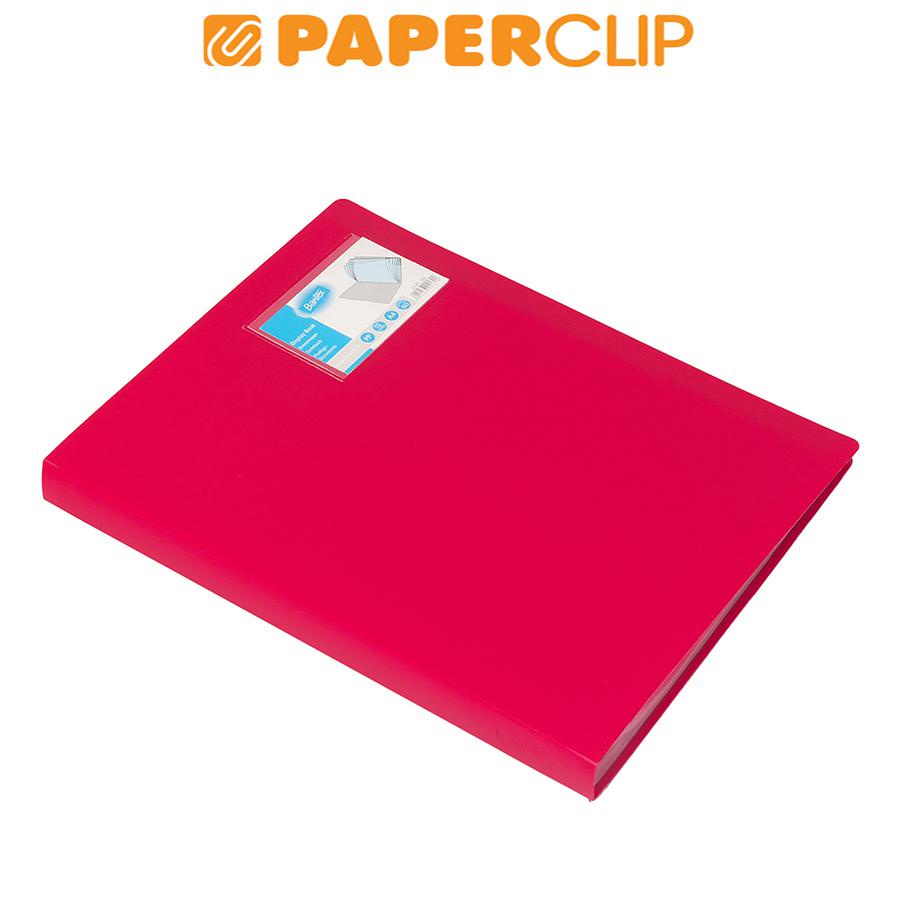 

DISPLAY BOOKS / CLEAR HOLDER BANTEX 3147 A4 60 09 RED