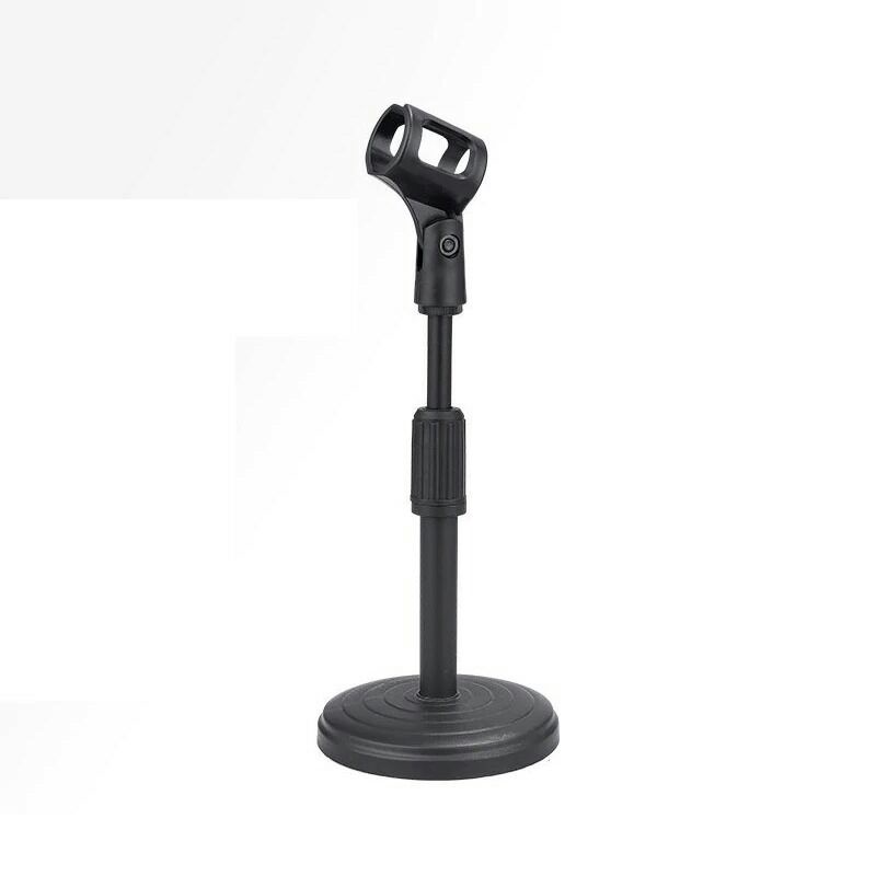 Stand Mikrofon Desktop Disc Microphone Holder Adjustable Height - L3