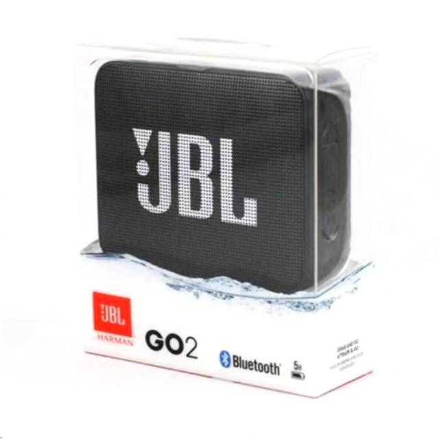 JBL Go 2 Original Speaker Bluetooth Wireless Music Portable Waterproof by HARMAN