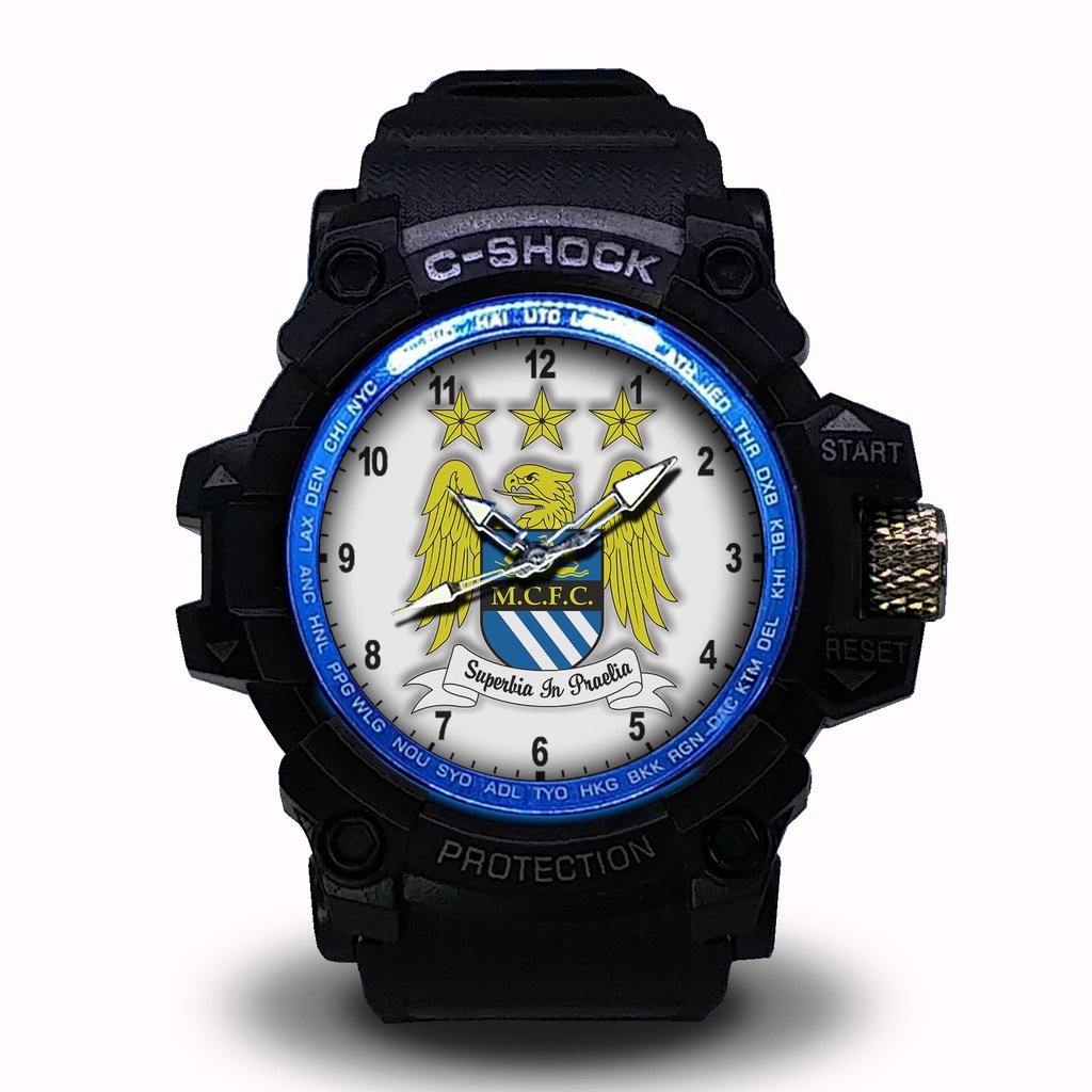 Jam Tangan Custom MAN CITY 1 Outdoor