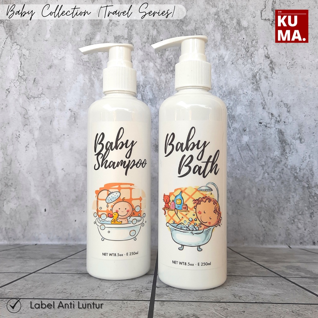 BOTOL SABUN REFILL BAYI | BABY WASH REFILLABLE BOTTLE | BODY WASH &amp; SHAMPOO BOTTLE FOR BABY 500ML | aesthetic bottle refill | botol sabun shampoo bayi isi ulang | botol pump 500ml