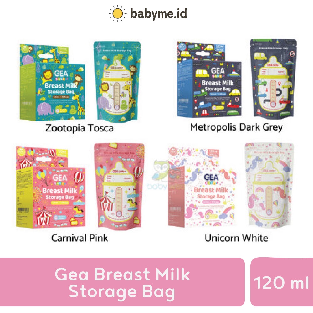 Gea Baby Kantong ASI / Breast Milk Storage Bag 120ml