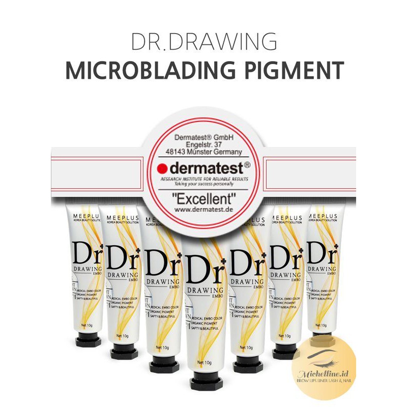 Dr Drawing Microblading Pigment / Tinta Sulam Alis Manual