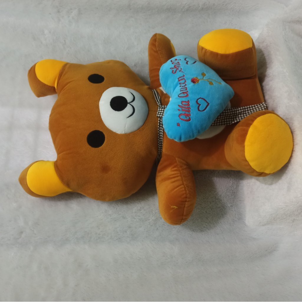 BONEKA RILAKUMA JUMBO GRATIS UKIR NAMA ATAU CETAK PHOTO