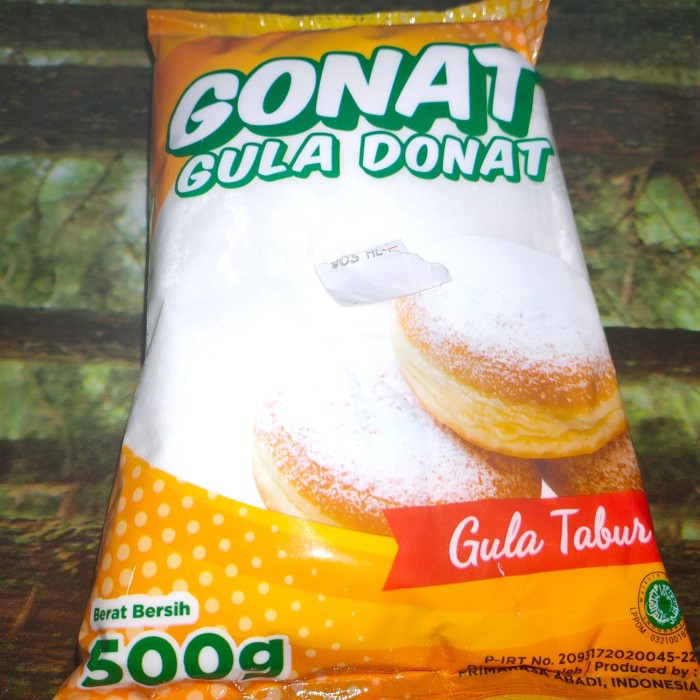 Jual Gonat Gula Donat Donut Topping Roti Gula Halus Dingin Kue Kering Gr Shopee Indonesia