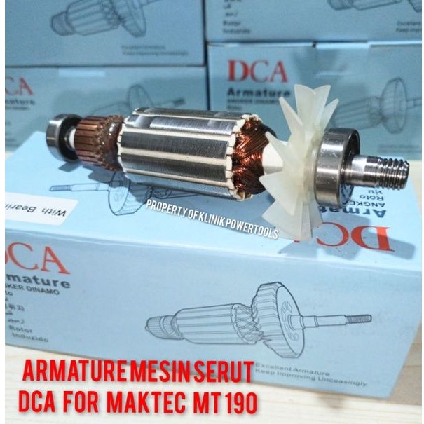 Armature mesin serut sugu Maktec MT190 by DCA