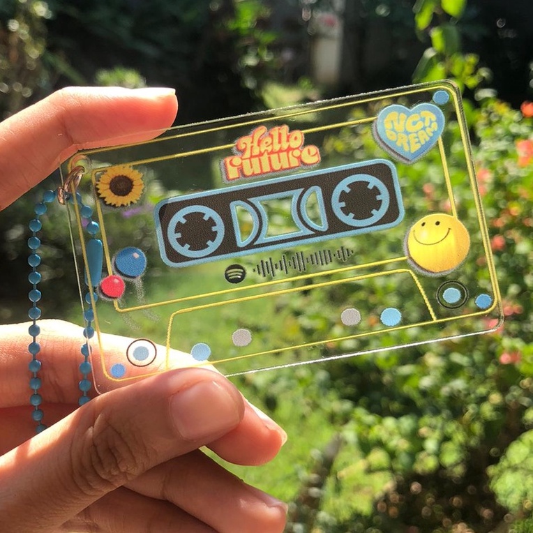 Hello Future NCT Dream Tape Keychain